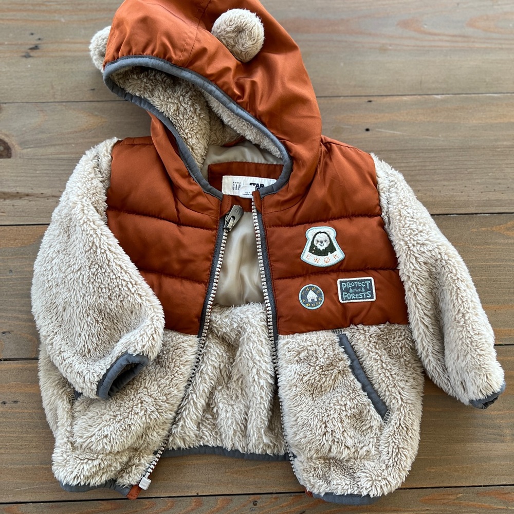 BabyGAP Star Wars Ewok Sherpa Toddler Jacket